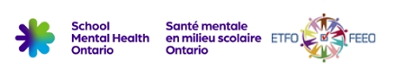 SMHO Logo and OECTA Logo School Mental Health-Assist and ETFO FEEO Logos